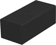 Ultimate Guard 266 Plus Xenoskin Twin Flip n Tray Deck Case, Black