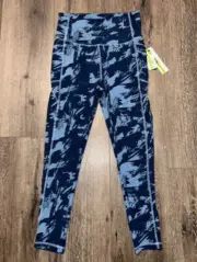 *NWT* Nicole Miller Sport Blue Workout Jogger Yoga Pants Size L Large Brand New
