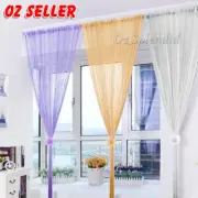Door Curtain Panel Divider Fly Screen String Tassel Window Thread Fringe Decorat