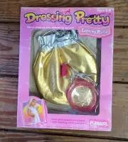 PLAYSKOOL Play My Little PURSE Pretend Dress-up for tikes Gold Bag NEW Old Stock