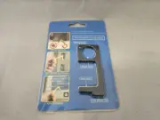 Lot of 25 Contactless Door Opener - Door Open Tool Key Ring- Black