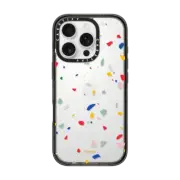 iPhone 16 Pro Impact Case Colorful Granite by Poketo