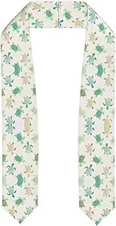 [SKKNT] Turtle Write Print Graduation Shawl Stole For Academic Commencements Honor Sash Congratulations Gift