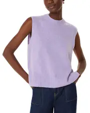 Whistles Wool Sleeveless Knit Tank Top