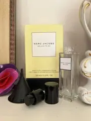 Marc Jacobs Splash To Go Ready To Fill 1 oz Glass Atomizer & Funnel Kit -RARE
