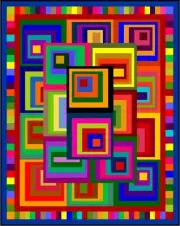 UNTOUCHABLE - 87"x69"- Pre-cut Patchwork Quilt Kit by Quilt-Addicts King Single*