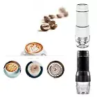 120ML Mini Espresso Making Machine Compatible Capsule & Ground Coffee Manual