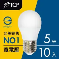 在飛比找momo購物網優惠-【TCP 強凌】LED 節能燈泡-5W(10入)