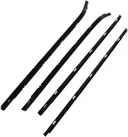 4pcs Weather Strip Window Moulding Trim Seal Belt Compatible with Hyundai I30 FD Hatch 2007-2012