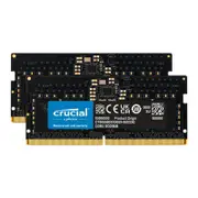 Crucial 16GB(2x8GB)DDR5-4800 SODIMM Memory [CT2K8G48C40S5]