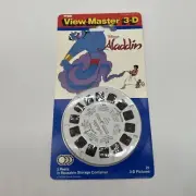 1993 View-Master Viewmaster 3D Aladdin Disney Set of 3 Reels New Unopened 3088