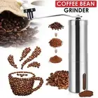 Stainless Steel Coffee Bean Manual Grinder Portable Hand-Held Coffee Mill Tool