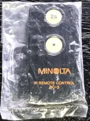 Minolta IR Remote Control RC-3 - NEW - for Dynax, Dimage and Vectis Cameras