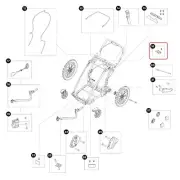 Thule LED Lamp Prism Lampenprisma for Thule Chariot Sports 2
