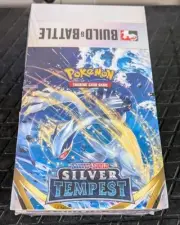 Pokemon SWSH Silver Tempest Build and Battle SEALED DISPLAY Of 10!