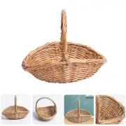 Easter Egg Basket Picnic Container Multi-function Storage Shopping Baby