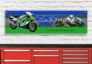 BR44C KAWASAKI ZXR750 H2 WORKSHOP BANNER SIGN