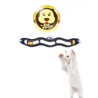 在飛比找蝦皮商城優惠-dyy》新款貓咪乒乓球軌道吸盤玩具55*8cm 雙11【培菓