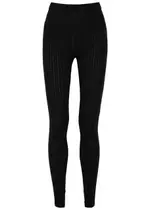 Skall Studio Edie Pointelle Jersey Leggings - Black - M M