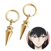 Spy X Family Earrings Yor Forger Yor Briar Anime Cosplay Costume Women Girls Halloween Accessories