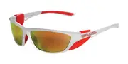 Salice 010 Q BIANCO/RW ROSSO Men's Sunglasses White Size Standard