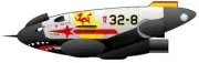 Puffin Starfleet Fighter Aircraft Wood Model Free Ship