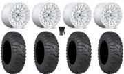 Fuel Rincon Bdlk 15" Wheels Mh 30" Terra Claw Tires Polaris RZR XP 1K / PRO XP
