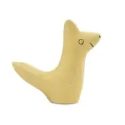 Keramikstudion x Makoto Kagoshima Flower Vase En Liten Van Fox Yellow H5.7 in
