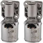 02E DQ250 0B5 Automatic Transmission Solenoid 6 Speed N215 N216 Compatible For Audi A3 TT Compatible For VW CC Golf Beetle(2PCS)