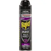 Raid Max Multi Insect Killer Double Nozzle Spray 300g