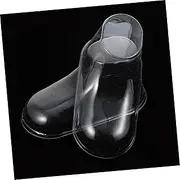 Garneck 10pcs Clear Socks Display Stand Pad Holder - Shoe Showcase Mannequin - PVC Feet Model for Shoe Retail for Boutique Displays