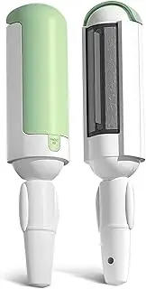 1 PCS Pet Hair Remover Roller, Amaezorx Reusable Lint Roller for Clothes, Reusable Dog & Cat Fur Remover, Cat Dog Fur Remover for Carpet, Furniture, Clothes, Bedding, Laundry, Sofa