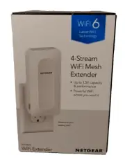NETGEAR (AX1800) WiFi Mesh Extender - White. NIB. FREE SHIPPING