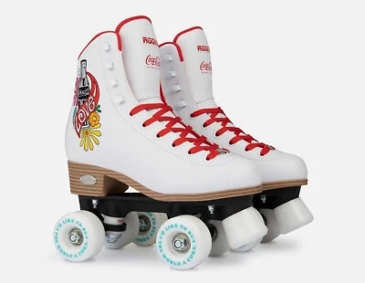 Rookie Roller Skates Coca-Cola Love White - Uk 4 / EU 37 New