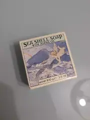Vintage 1980 CRABTREE & EVELYN Sea Shell Soap WithJojoba Oil 100g/ 3.5 oz