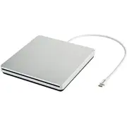 VikTck USB-C Superdrive External DVD/CD Reader and Burner for Silver
