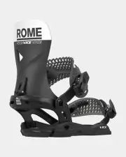 Rome Vice Snowboard Bindings L/XL (Men's US 10.5-13) Black New 2025