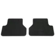 Audi Floor Mats Premium Velours Textile Fabric Rear