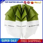 DIY Pinecone Paper Lamp Shade Decor with Adjustable Rope for Camping (Green)