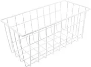 FUNNETOYU Wall Mounted Freezer Storage Basket Versatile Chest Freezer Organizer Bin for Efficient Food Storage Space Saving Kitchen Container for Meals Fruits and Vegetables