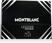 Mont Blanc Legend by Mont Blanc for Men - 3 Pc Gift Set 3.3oz EDP Spray, 0.25oz EDP Spray, 3.3oz Shower Gel