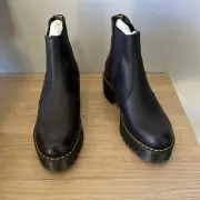 Dr.Martens Rometty Black Butnished Wyoming. Size 8 23917001