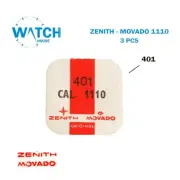 ZENITH "401" Winding stem for Watch Movement CAL 1110 Swiss Made 3PCS