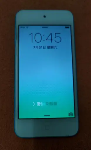 Apple ipod Touch 5代4吋 儲存空間 32GB 使用功能正常二手 外觀九成五新背面藍色機身角有使用痕跡已過原廠保固期