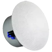 Weltron - 6.5" Frameless Ceiling 70V Speaker, White [Single] (WS-6032E)