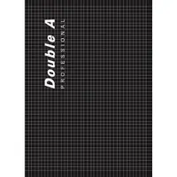 在飛比找PChome24h購物優惠-DoubleA A5小清新系列(方格內頁-黑)膠裝筆記本40