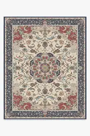 245' x 305' | Machine Washable Runner Rug | Kid & Pet Friendly | Indoor Rug | Sima Royal Blue Rug | Ruggable