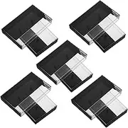 Garneck Cassette Tape Protective Case 10pcs Audio Cassette Storage Cases Pockets