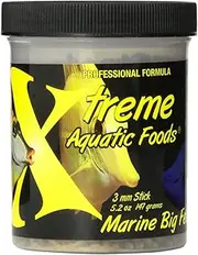 Marine Big Fella 3.0mm Slow-Sinking Pellets Fish Food 147 Grams (5.2oz)