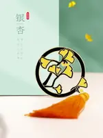 博物院金屬十二花神書簽古風禮物小紀念品 古典中國風故宮文創產品學生用勵志創意精美畢業禮品定制定做訂制